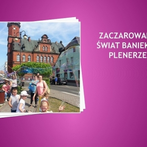 Zaczarowany światbaniek w plenerze