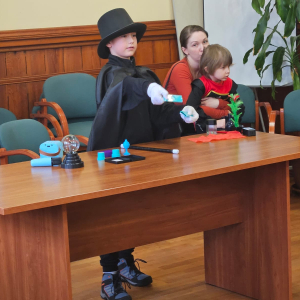 Występ iluzjonisty-Ignacego